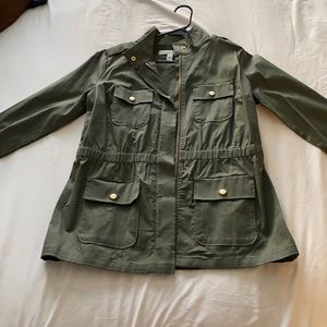 Lightweight green jacket